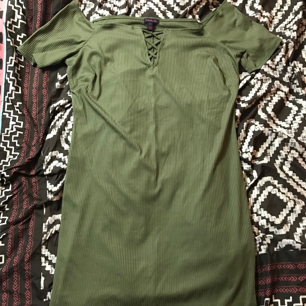 Off the shoulder dress